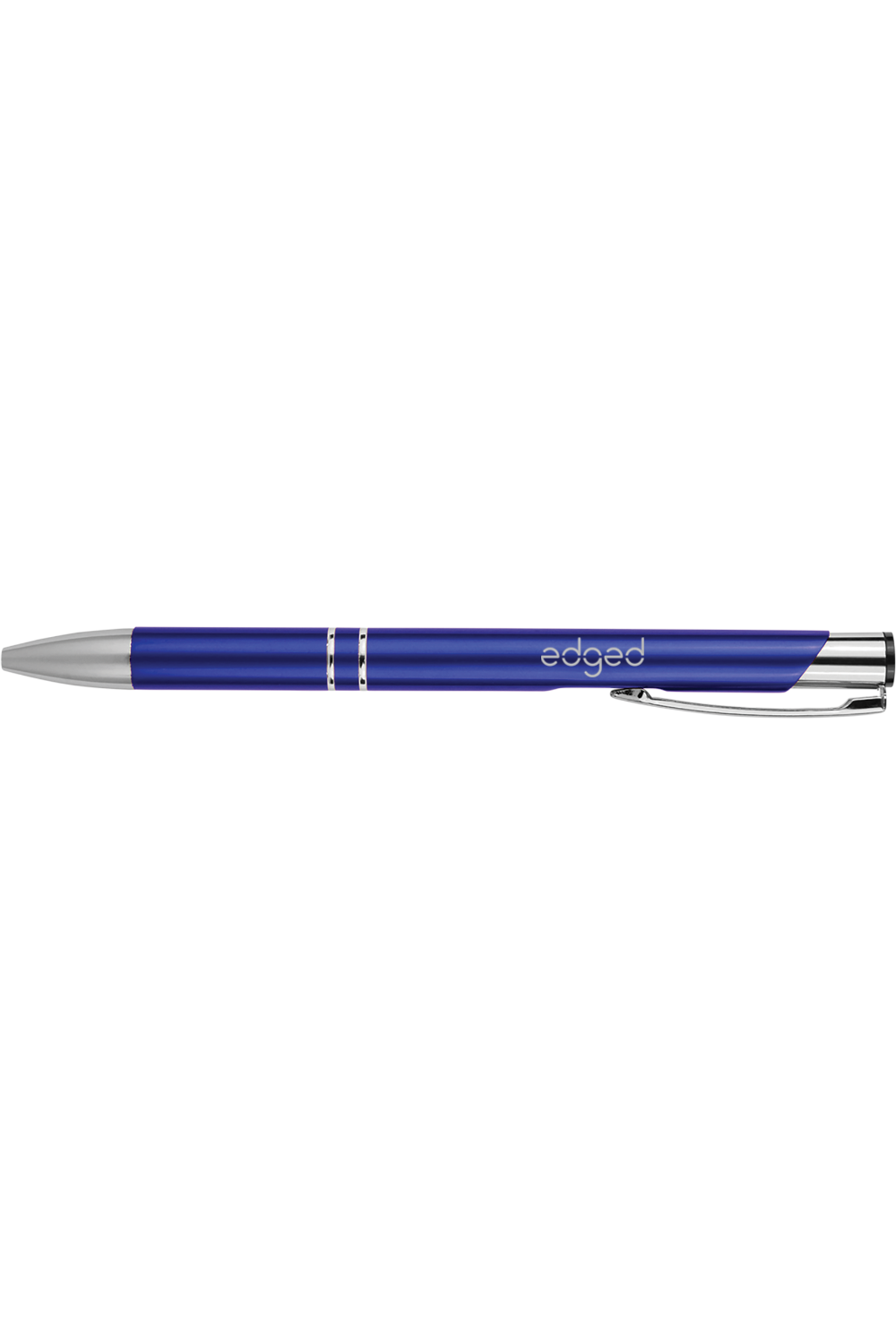 Silver Trim Laserable Pen