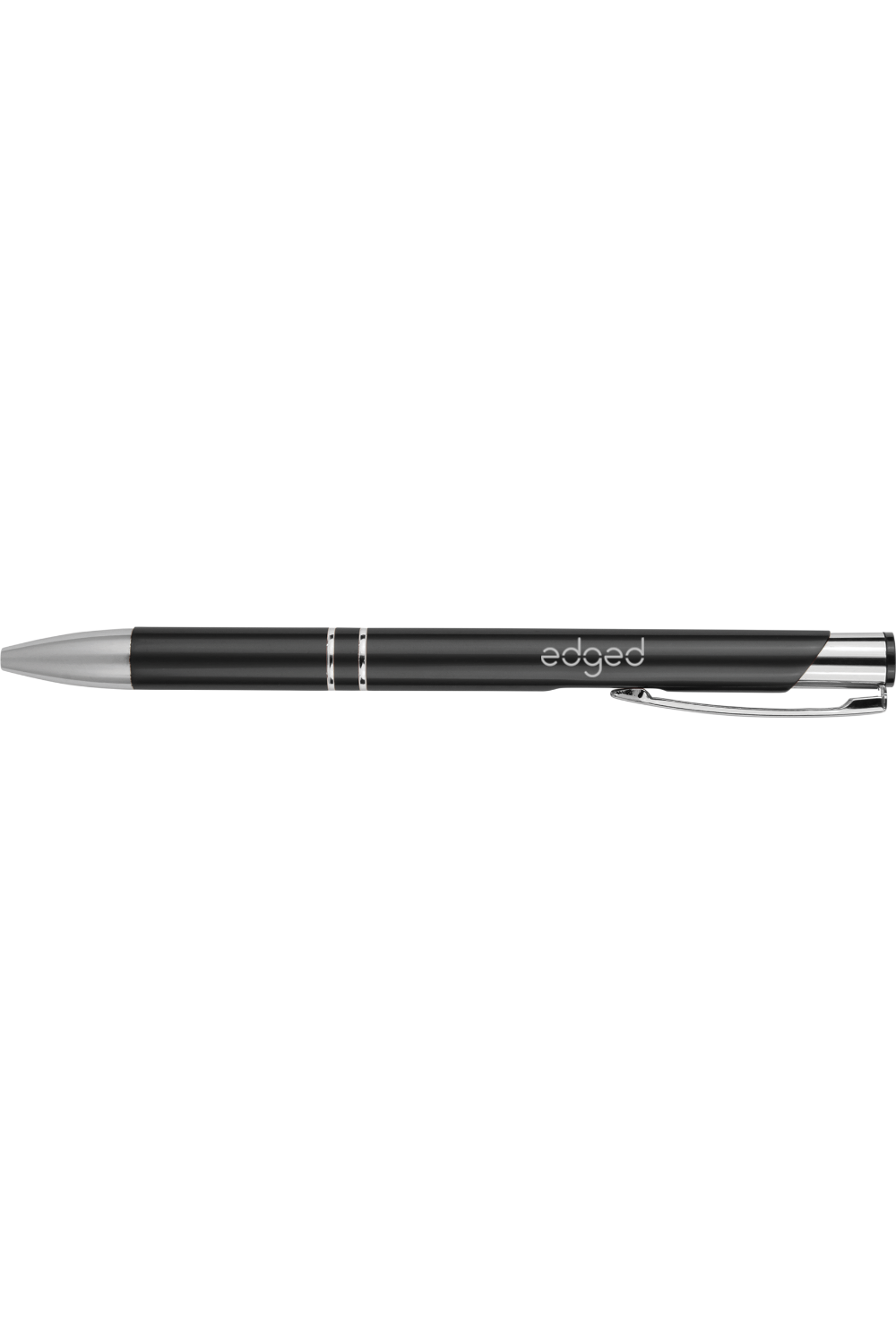 Silver Trim Laserable Pen