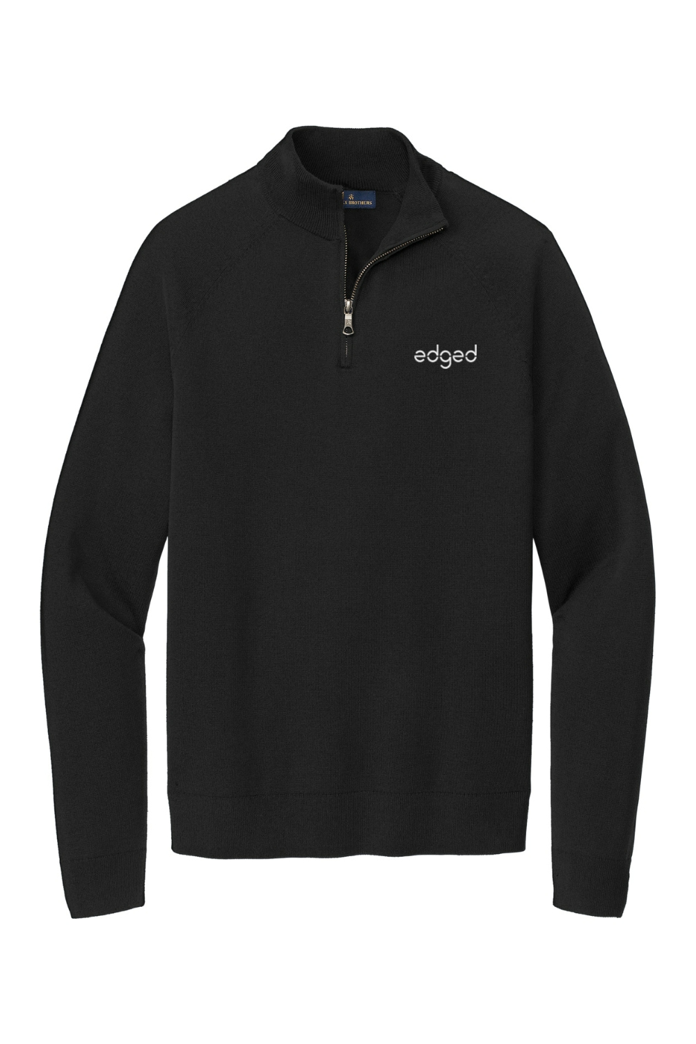 Brooks Brothers Cotton Stretch 1/4-Zip Sweater