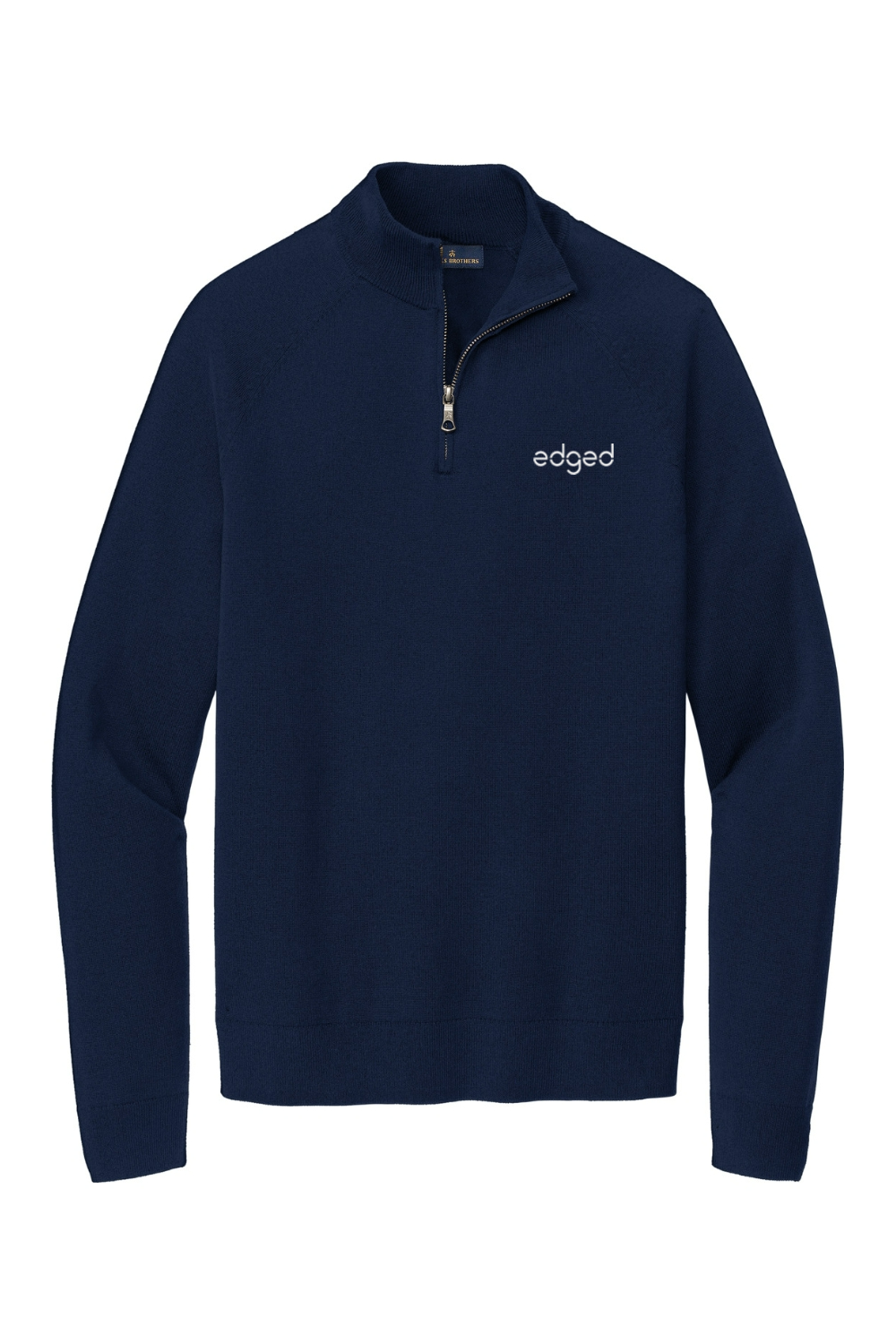 Brooks Brothers Cotton Stretch 1/4-Zip Sweater